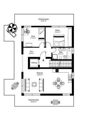  Grundriss Dachgeschoss