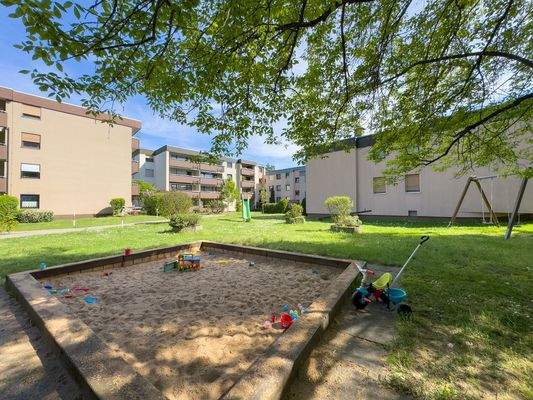 Kinderspielplatz im Innenbereich der Anlage