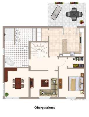 Grundriss Obergeschoss