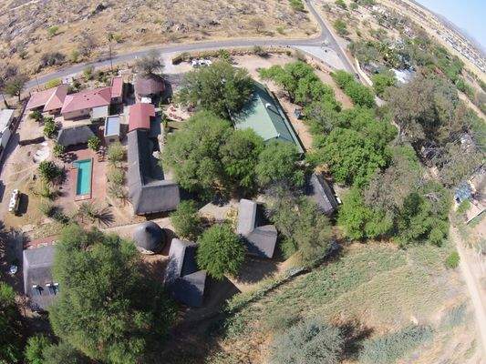 Luftaufnahme der Anlage