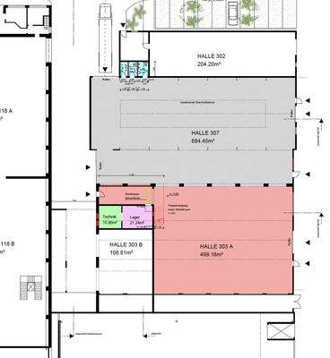 Grundrisse Gewerbeflächen