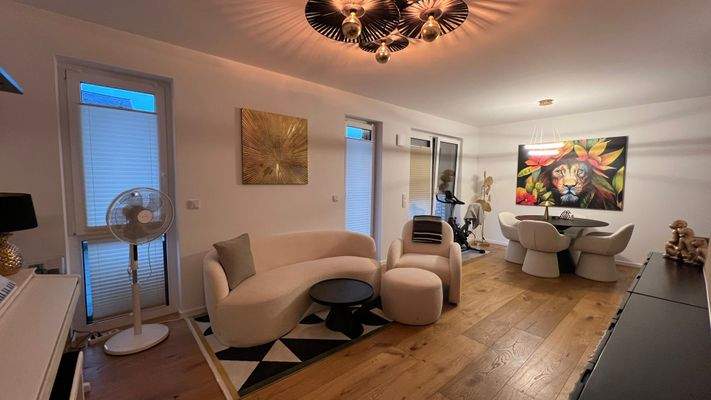 Einrichtungsbeispiel Wohnzimmer