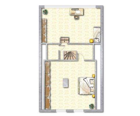 Dachgeschoss (nicht maßstabsgerecht)