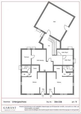 Grundriss Untergeschoss