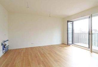 Wohnzimmer mit Küche