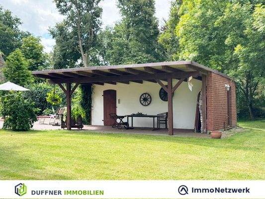 Überdachter Freisitz