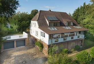 Außenansicht des Wohnhauses