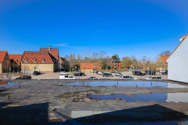 Ausblick auf den Parkplatz