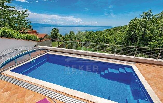 Der abdeckbare Pool