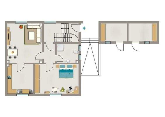 Erdgeschoss (Beispielhaft)