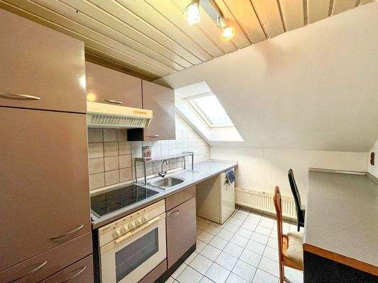 Küche Dachgeschosswohnung