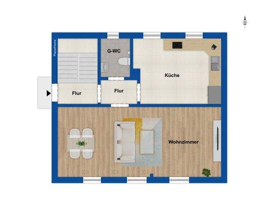 Grundriss Erdgeschoss