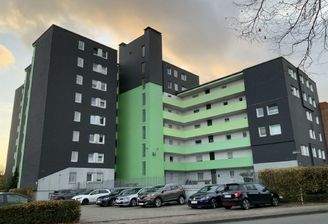 Strassenansicht Wohnanlage