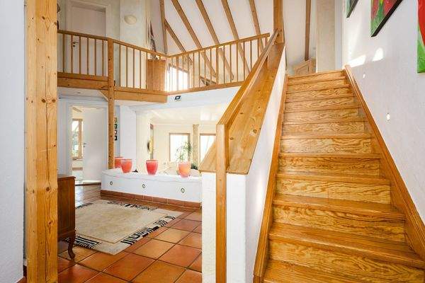 Aufgang zum Dachgeschoss