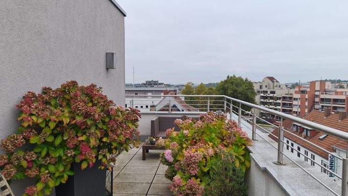 Dachterrasse mit Fernblick