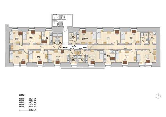 Grundriss 2. Obergeschoss