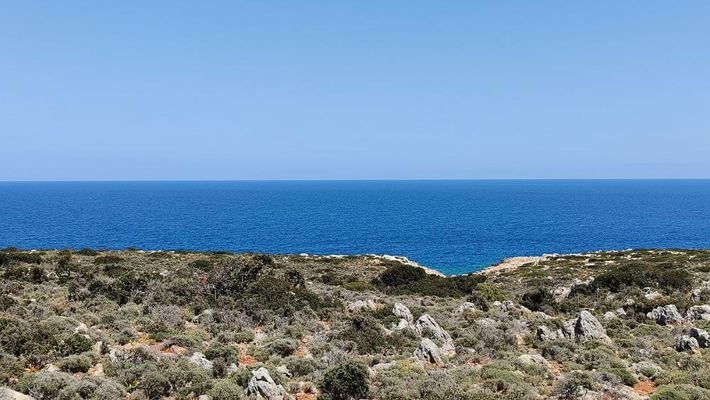 Kreta, Marathi: Riesiges Grundstück direkt am Meer zu verkaufen