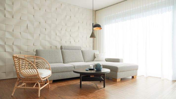 Innenvisualisierung Wohnzimmer