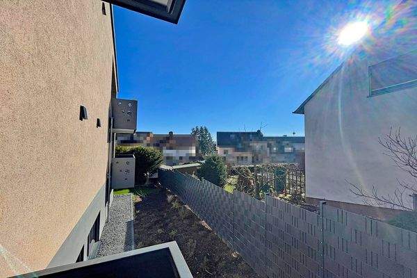 Balkon in Südwest Ausrichtung