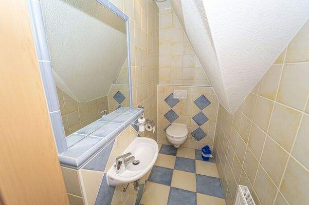 Gäste WC Dachgeschoss