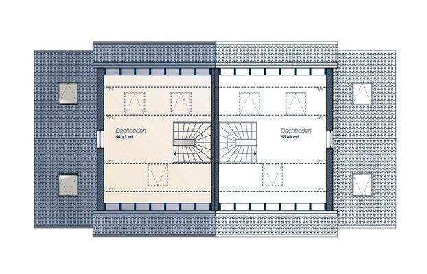 Grundriss Dachgeschoss