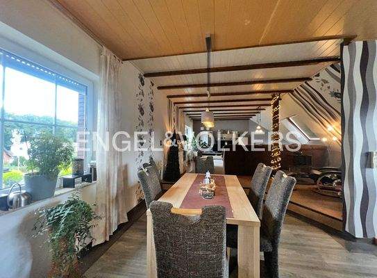 Wohn-/Essbereich im Obergeschoss