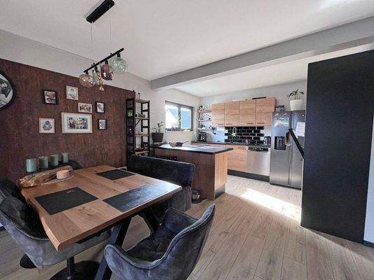 Wohnen mit offener Küche