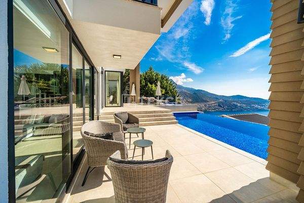 Luxury Sea View Property with Pool in Kalkan Kaş