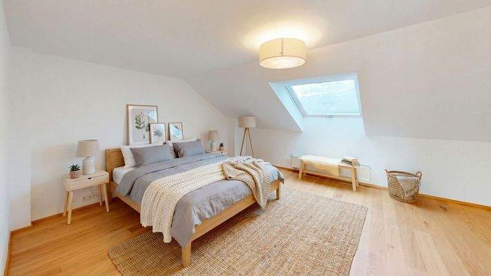 Einrichtungsbeispiel Schlafzimmer