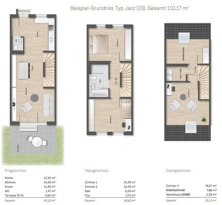 Grundriss Haus Jazz