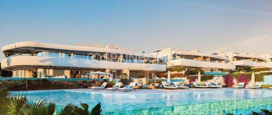 Luxe Beachfront Apartments with Unique Sea View in Marbella