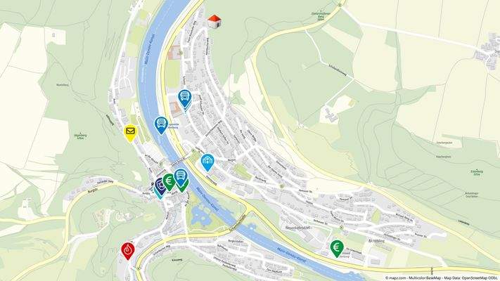 Geolyzer Kartenausschnitt