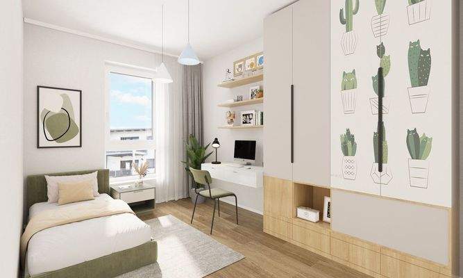 Kinder-/Gäste-/Arbeitszimmer