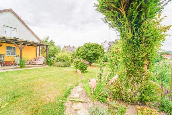 Einblick in den Garten 