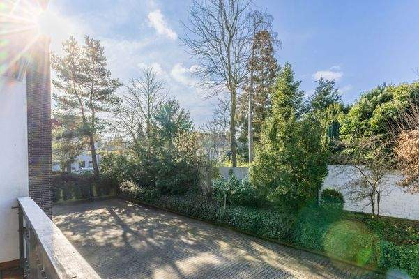 Ausblick von der Loggia