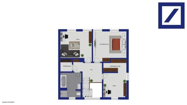 Grundriss Obergeschoss