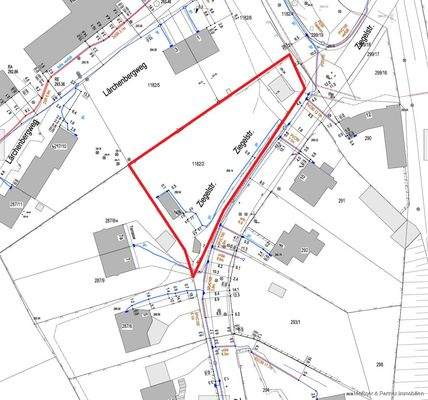 Bestandsplan Strom MS und NS