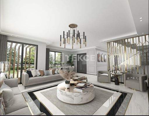 Nature and City View Villas in a Complex in İstanbul