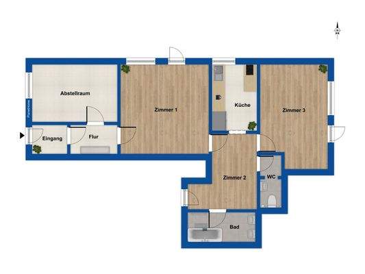 Grundriss Erdgeschoss