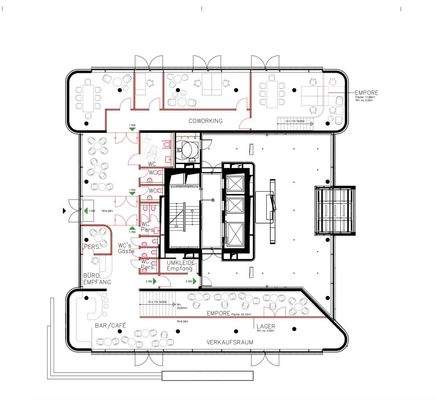 Nutzungskonzept Café mit Co-Working