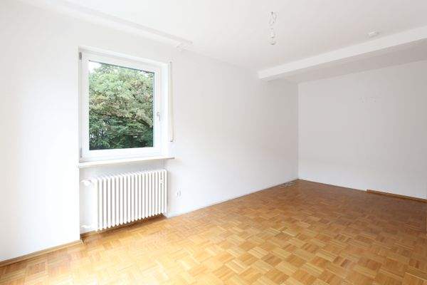 und vom Schlafzimmer