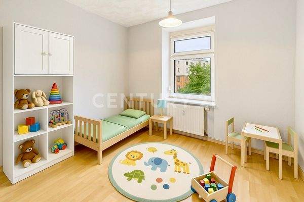 EG - so könnte Ihr Kinderzimmer möbliert aussehen