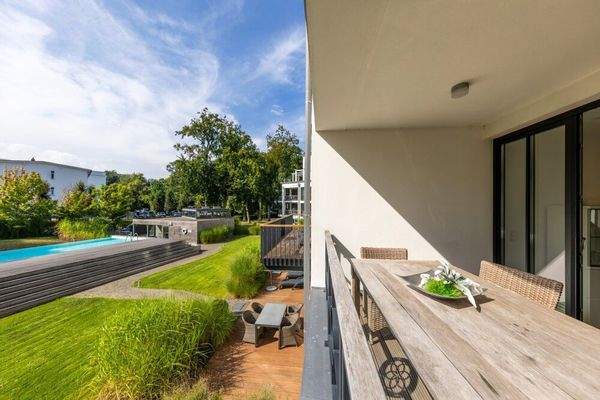 Blick Balkon Süd-West