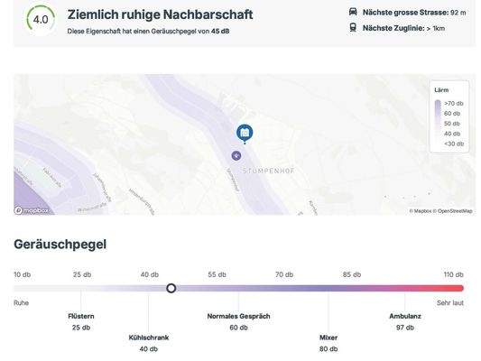 Ruhige Nachbarschaft