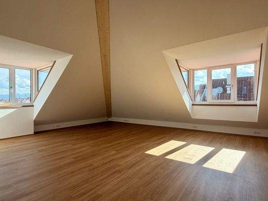 Der große Wohn-Essbereich