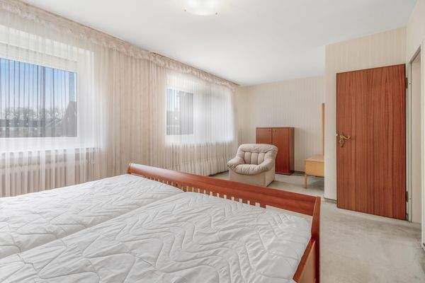 Schlafbereich im Obergeschoss