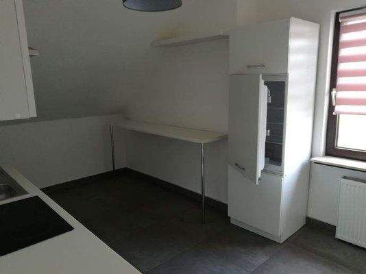 Küche mit Sitzplatz