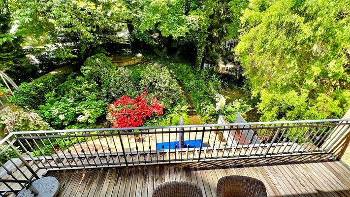Blick in den Garten