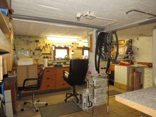 Werkstatt im Keller