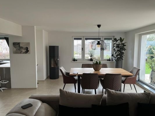 Kamin im Wohnzimmer